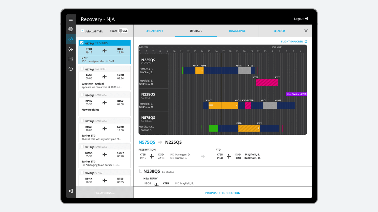 NetJets case study preview image